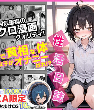 【フル漫画】陰キャ（♂）と陰キャ（♀）の性活日誌【FANZA限定特装版】｜d_610598