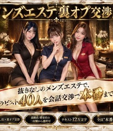 【フル漫画】メンズエステ裏オプ交渉師〜抜きなしの店で、セラピスト40人を本番まで落とす〜｜d_822120